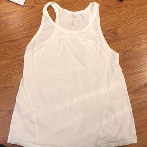 Lululemon White tank  size 8